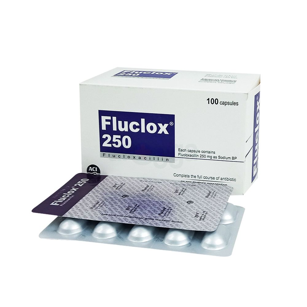Fluclox 250mg Capsule - Arogga Online Pharmacy