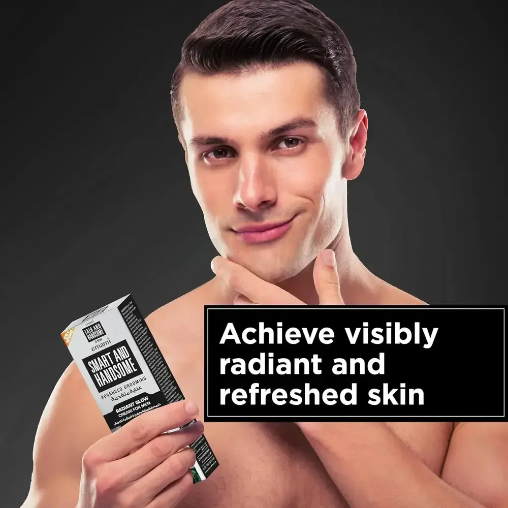 Emami Smart and Handsome Radiant Glow Cream 100g  