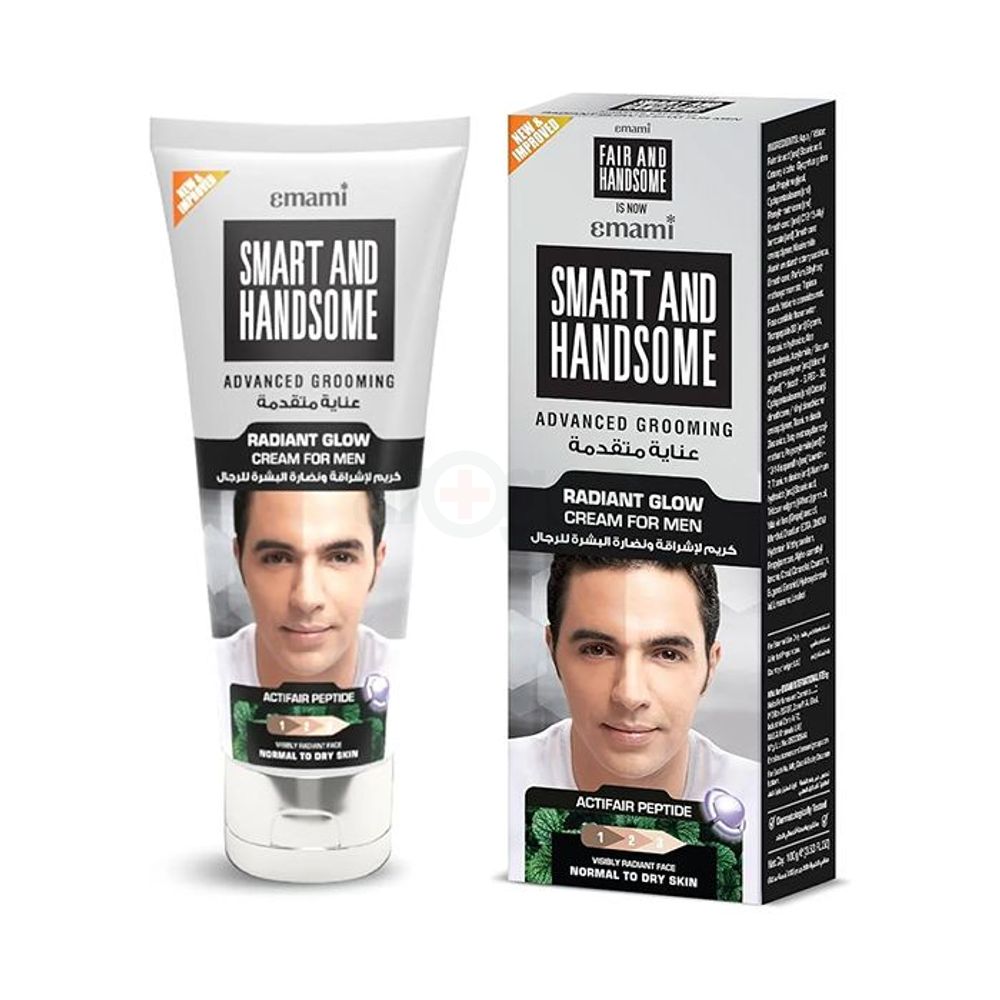 Emami Smart and Handsome Radiant Glow Cream 100g  