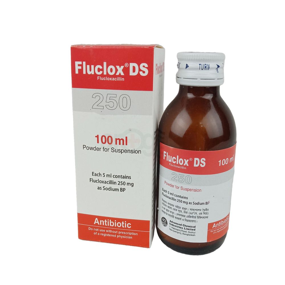 Fluclox DS 250mg/5ml Powder for Suspension