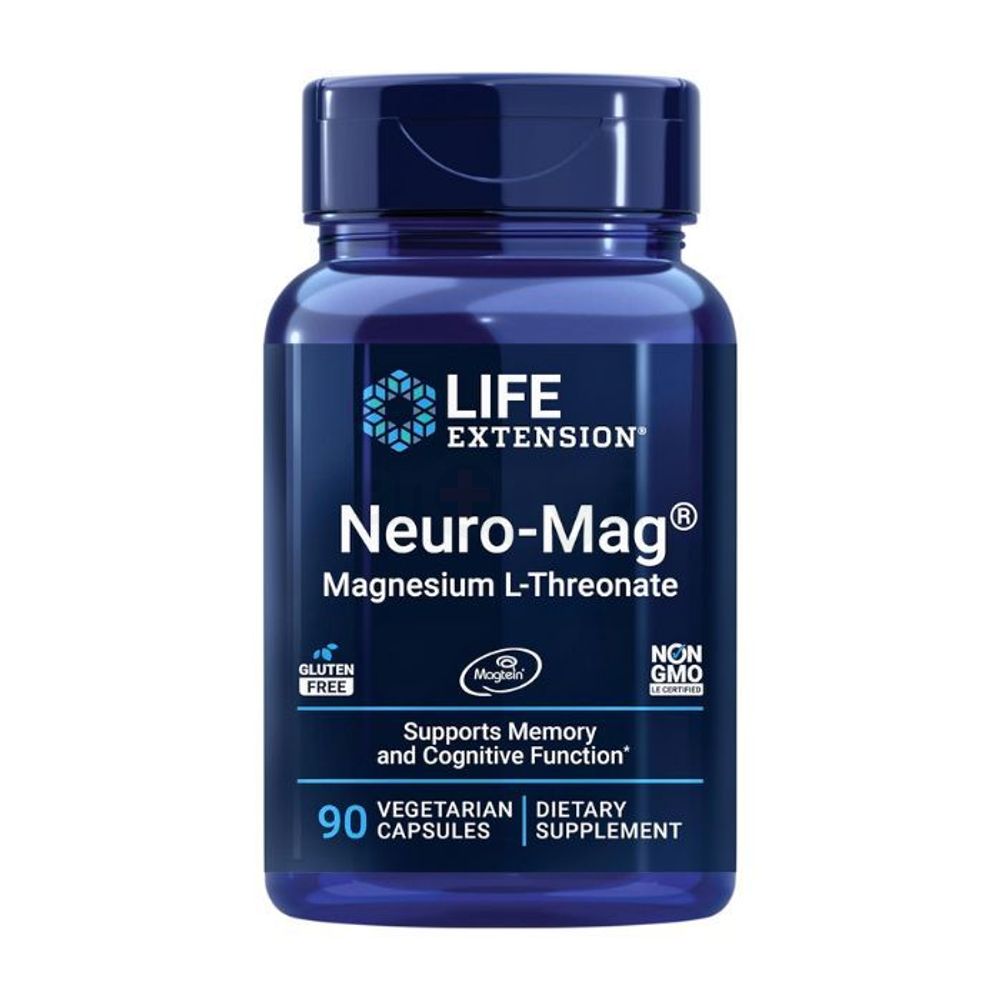 Life Extension Neuro-Mag Magnesium L-Threonate 90 Capsules  