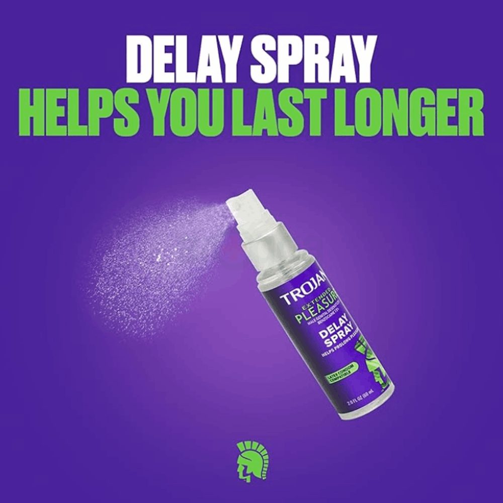 Trojan Extended Pleasure Delay Spray for Men 60 ml  