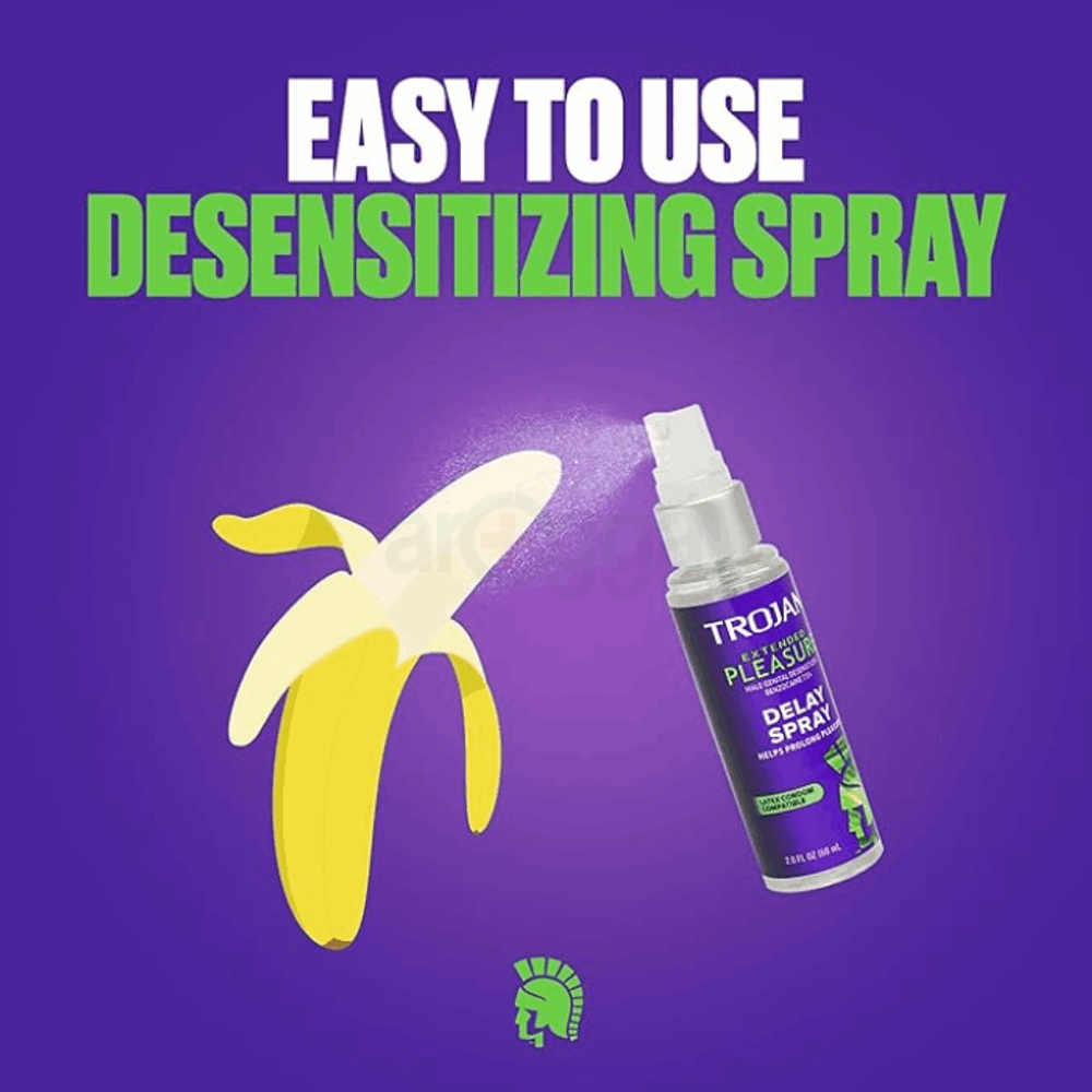 Trojan Extended Pleasure Delay Spray for Men 60 ml  