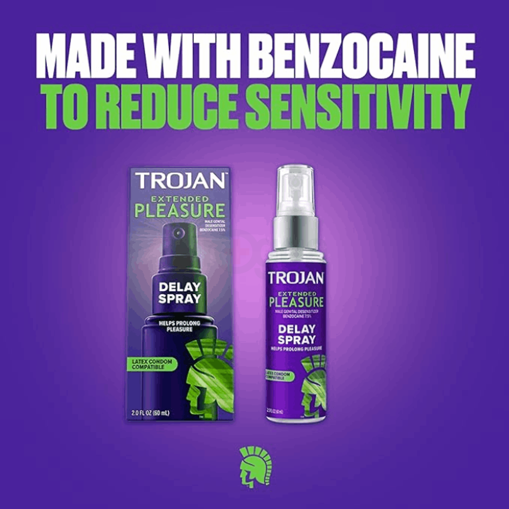 Trojan Extended Pleasure Delay Spray for Men 60 ml  