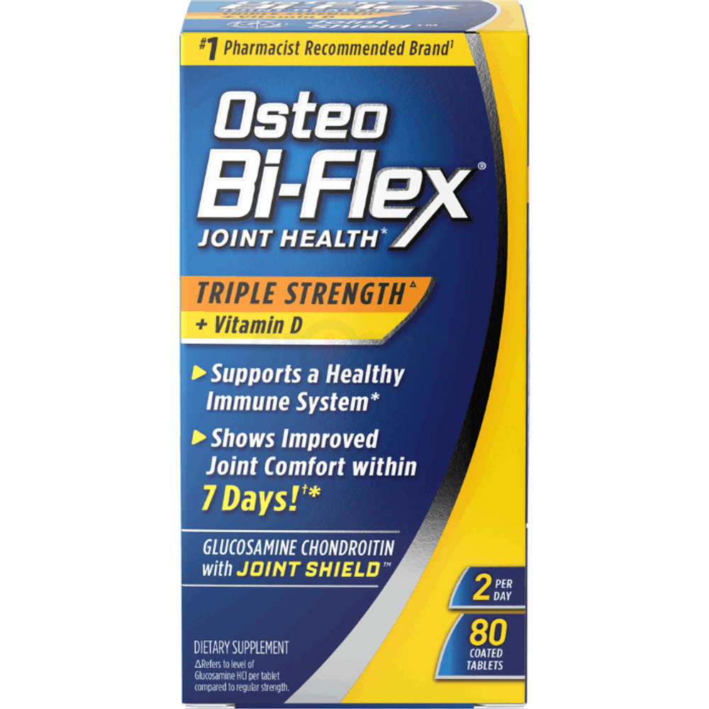 Osteo Bi-Flex Triple Strength + Vitamin D 80 Coated Tablets  