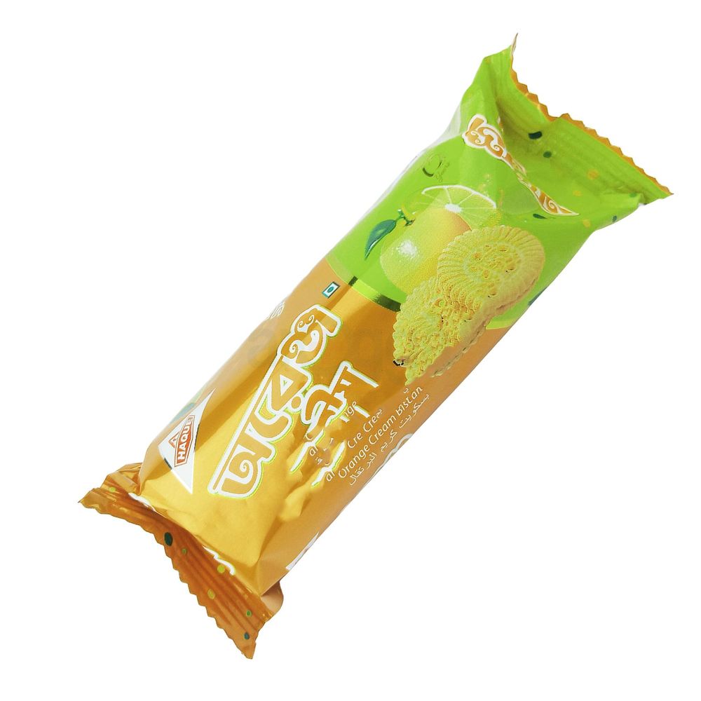 Haque Orange Cream Biscuits 36gm  