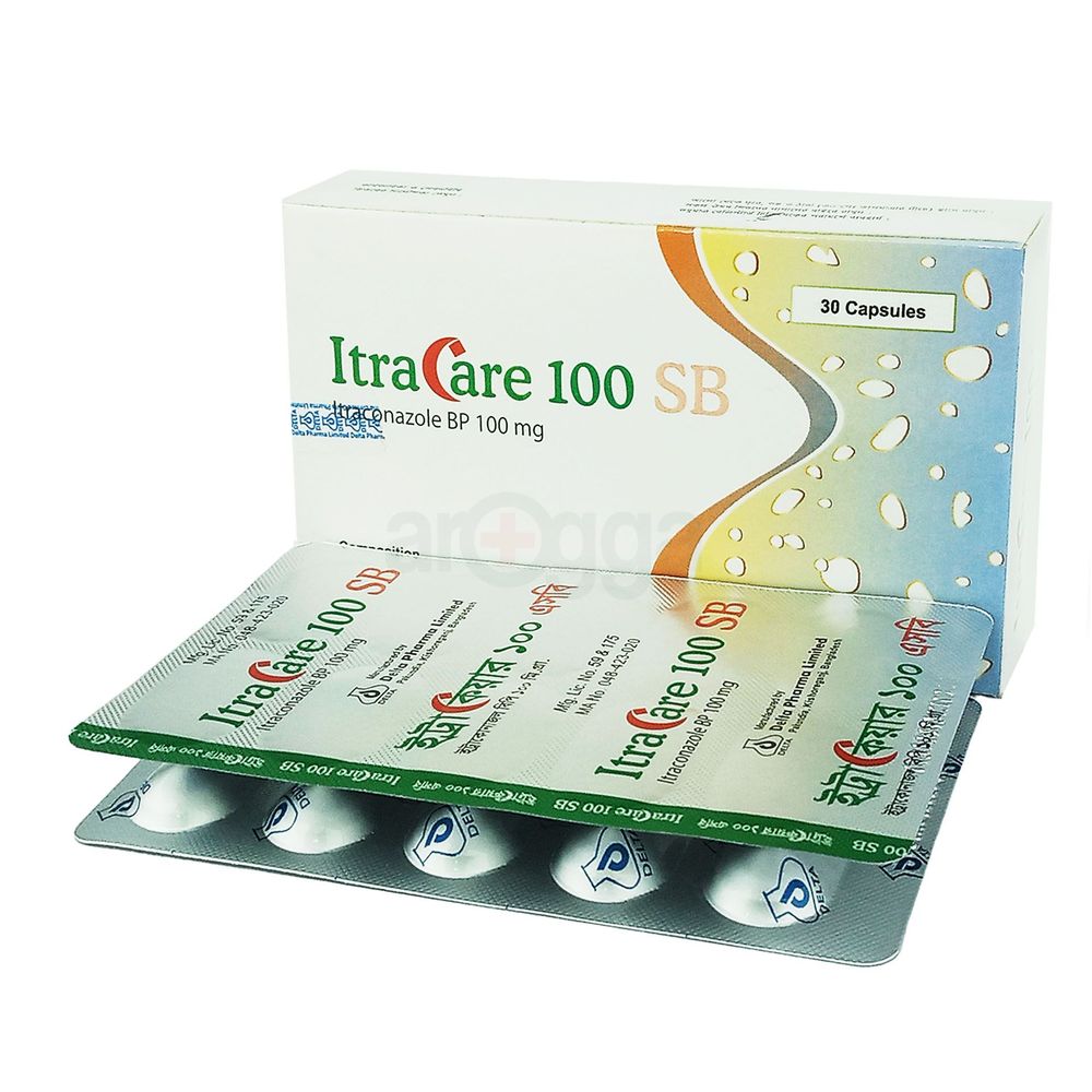 Itracare 100 SB  100 mg capsule