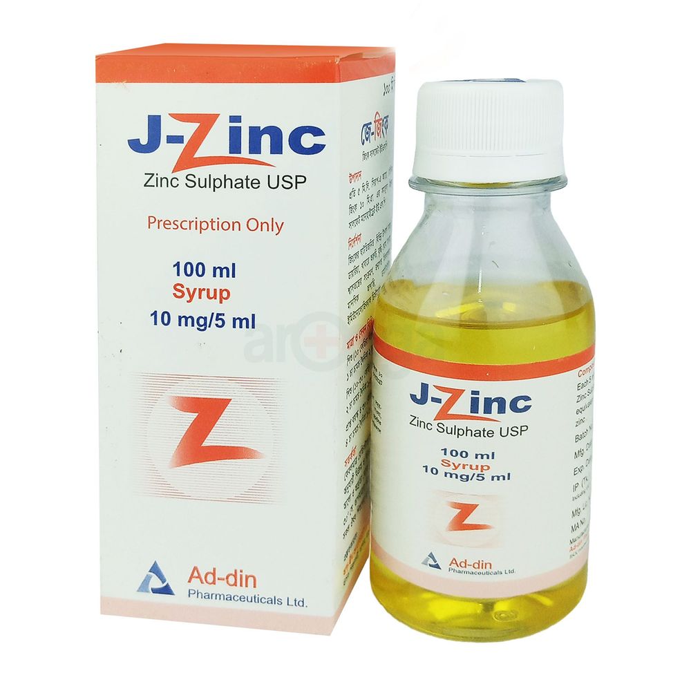 J-Zinc 10mg/5ml syrup