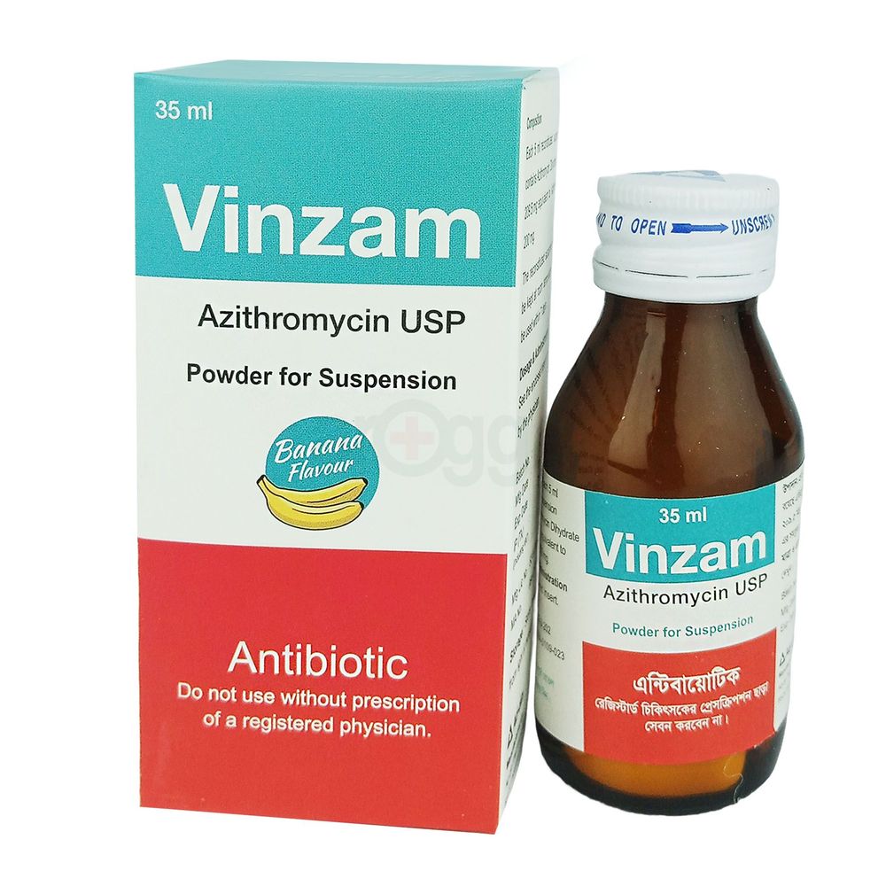 Vinzam 200mg/5ml syrup