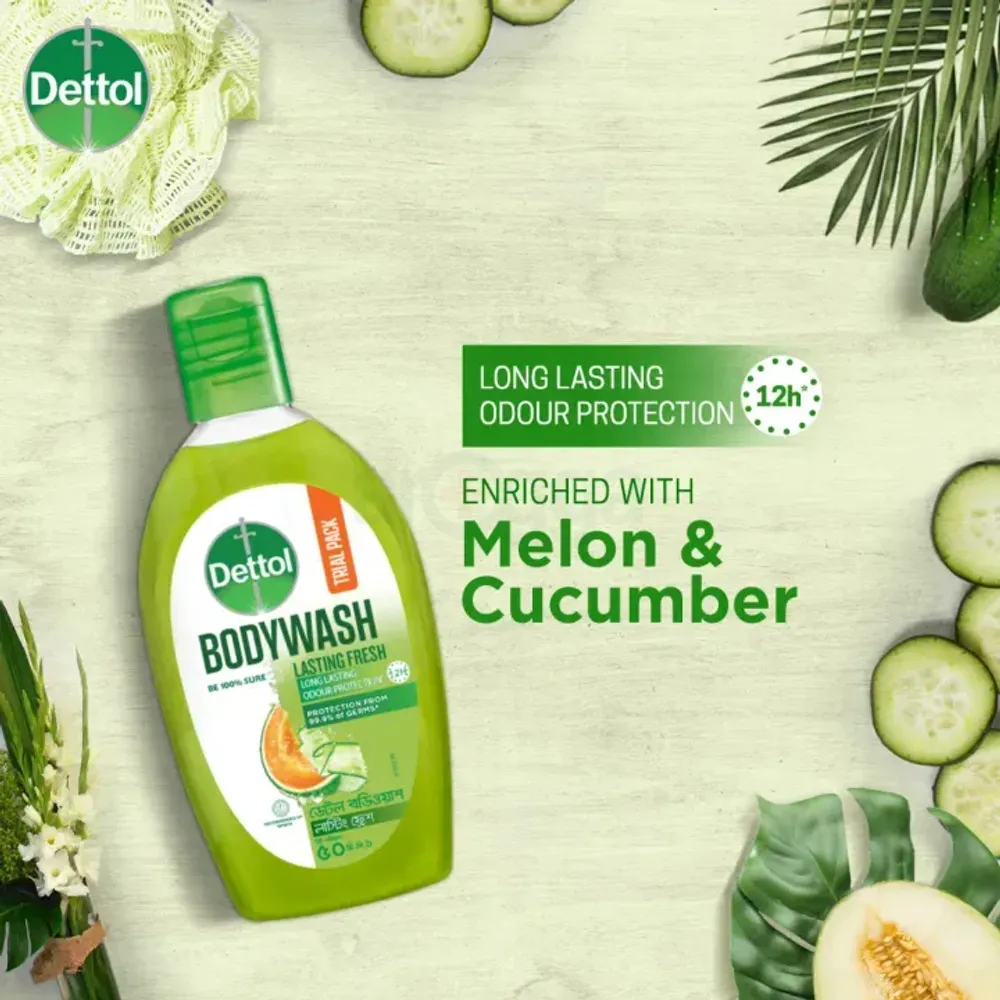 Dettol Body Wash Long Lasting Fresh 50ml  