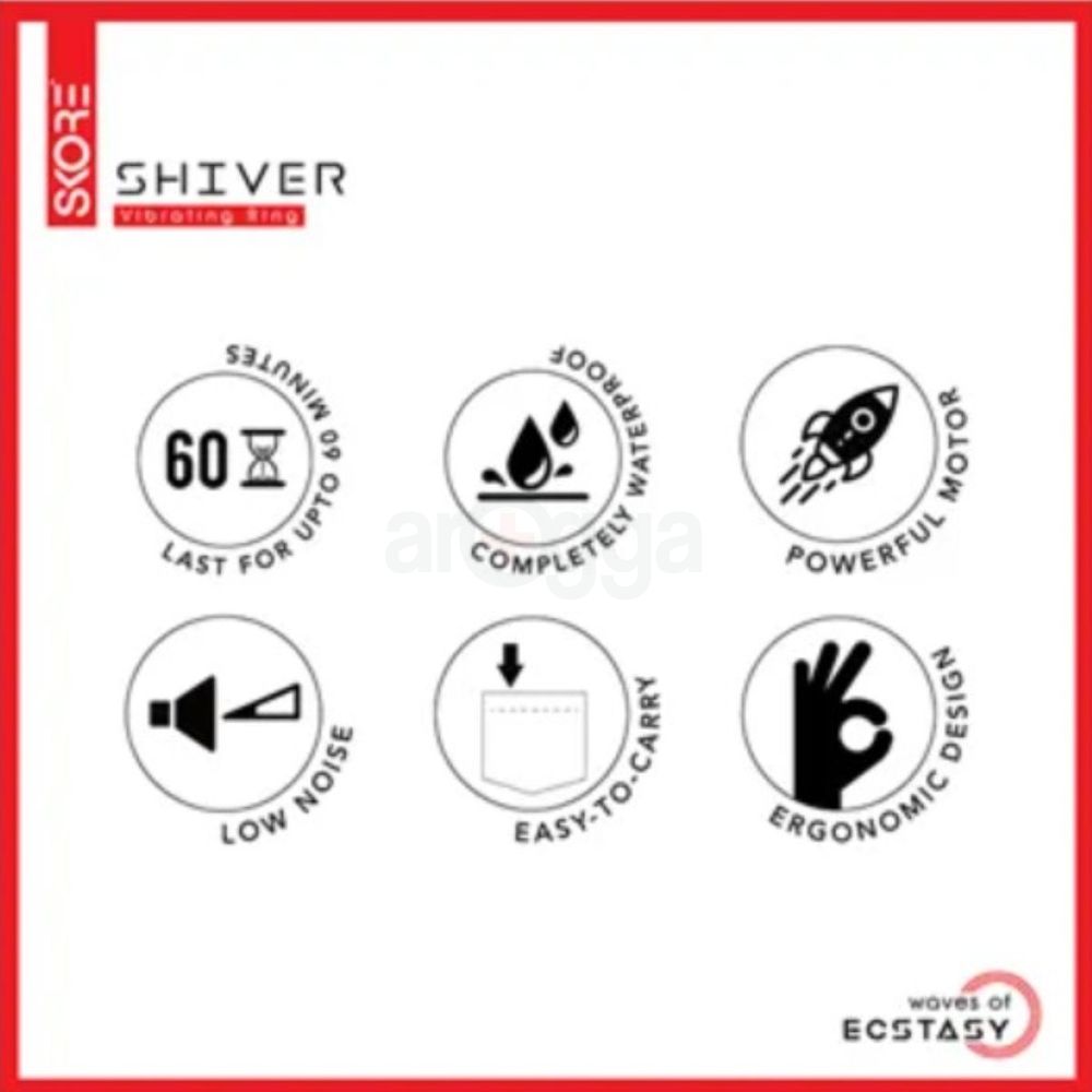Skore Shiver Vibrating RIng (for him)  