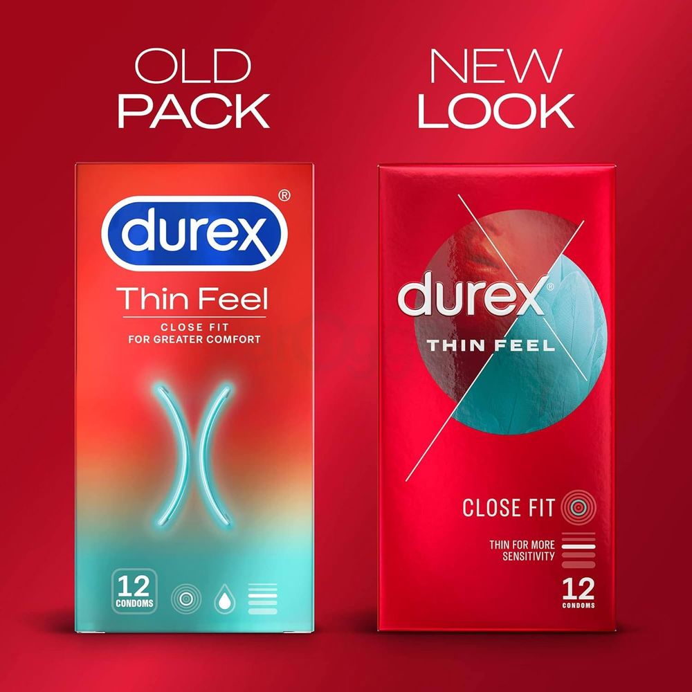 Durex Thin Feel Close Fit Condom 12 pcs  