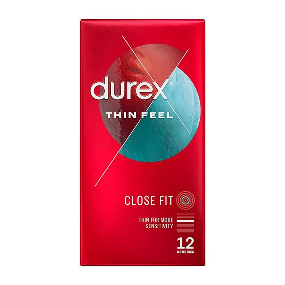 Durex Thin Feel Close Fit Condom 12 pcs  