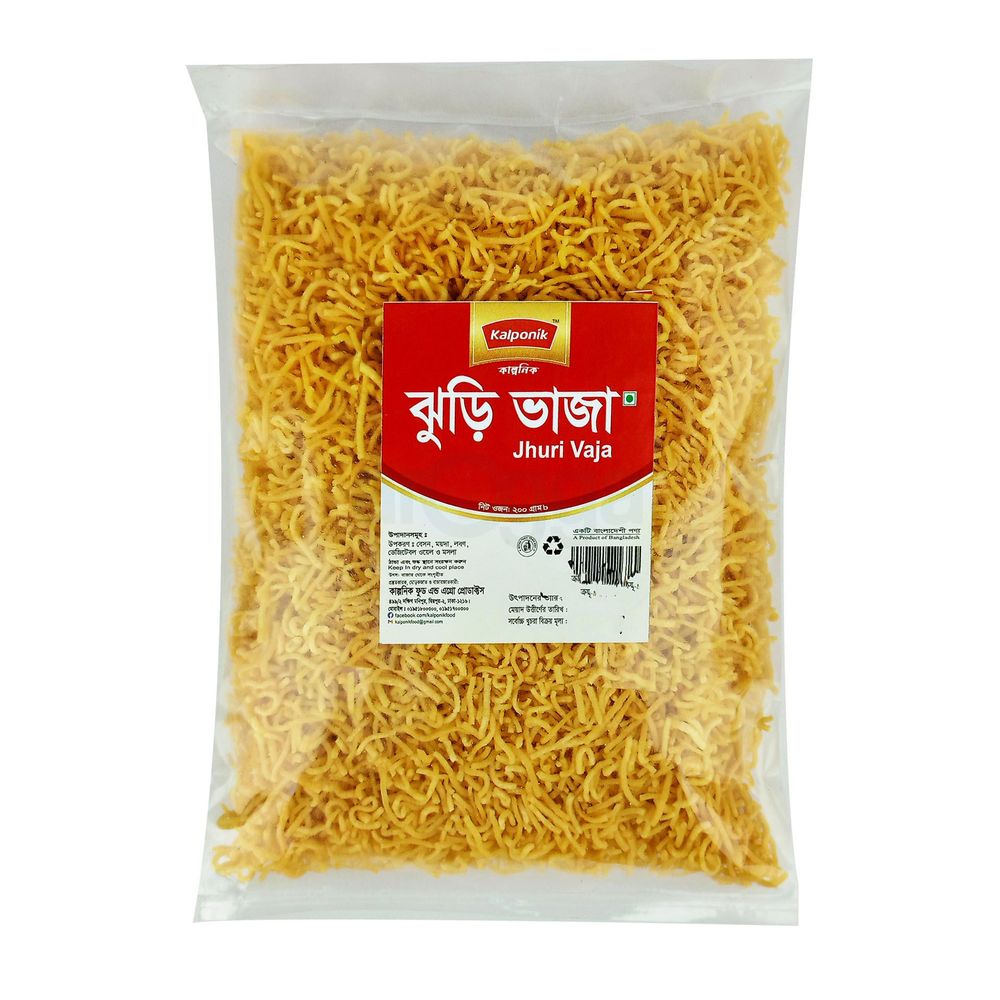Kalponik Jhuri Vaja (কাল্পনিক ঝুড়ি ভাজা ) 200gm Pack  
