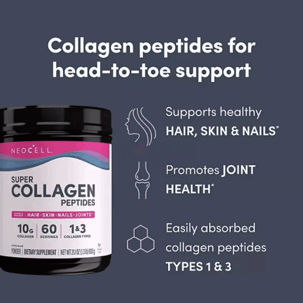 NEOCELL Super Collagen Peptides Powder 600g  
