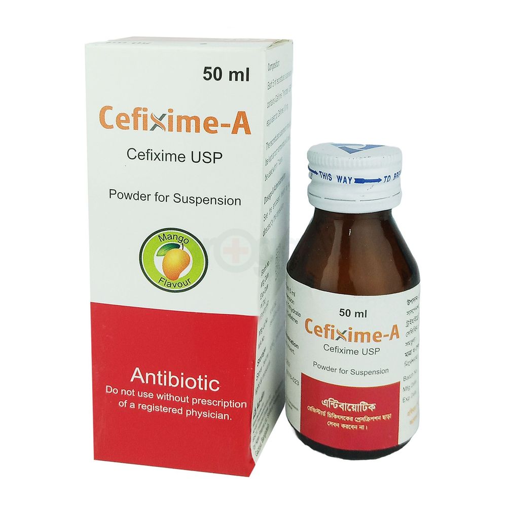 Cefixime-A 50ml 100mg/5ml powder_for_suspension
