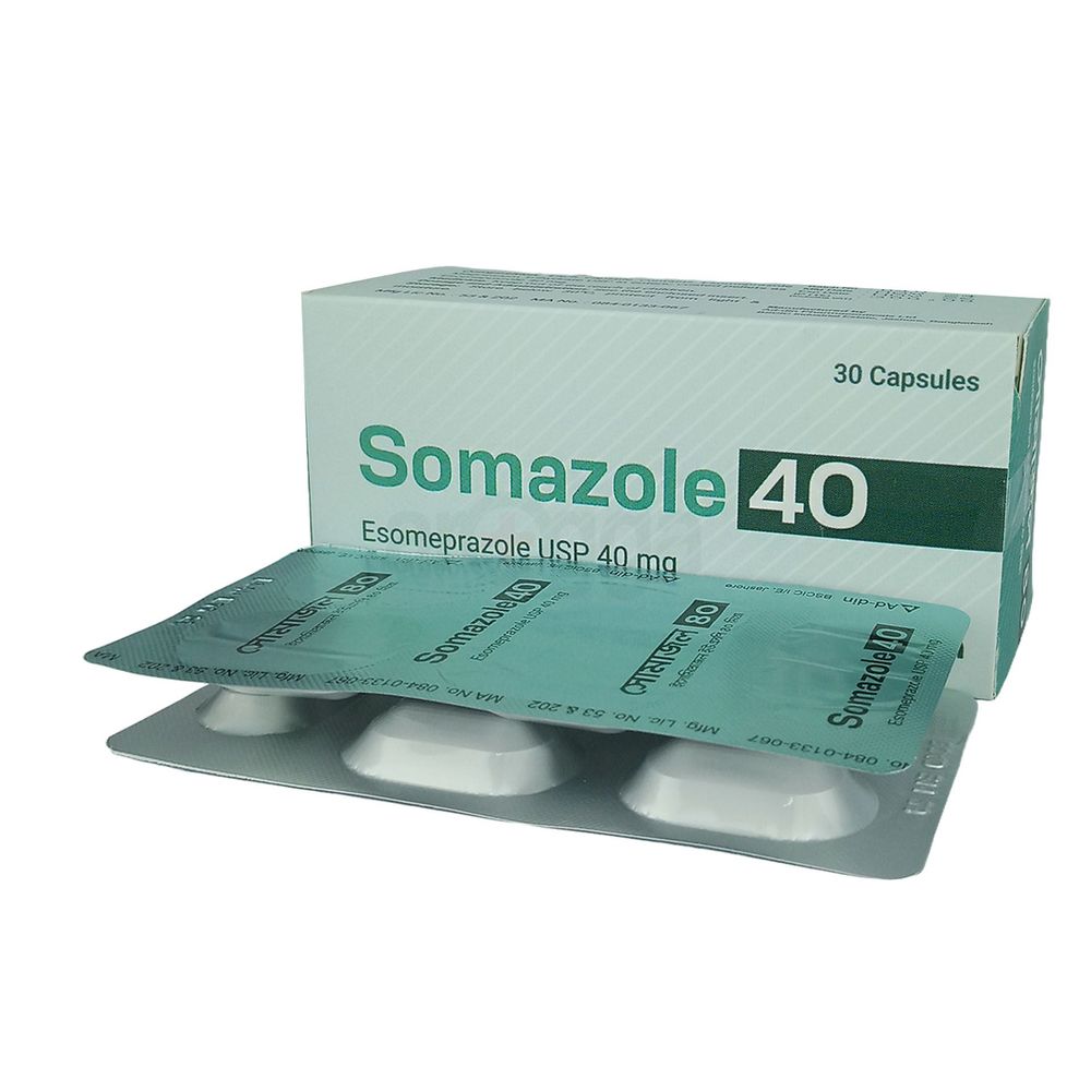 Somazole 40 price in Bangladesh | Arogga Online Pharmacy