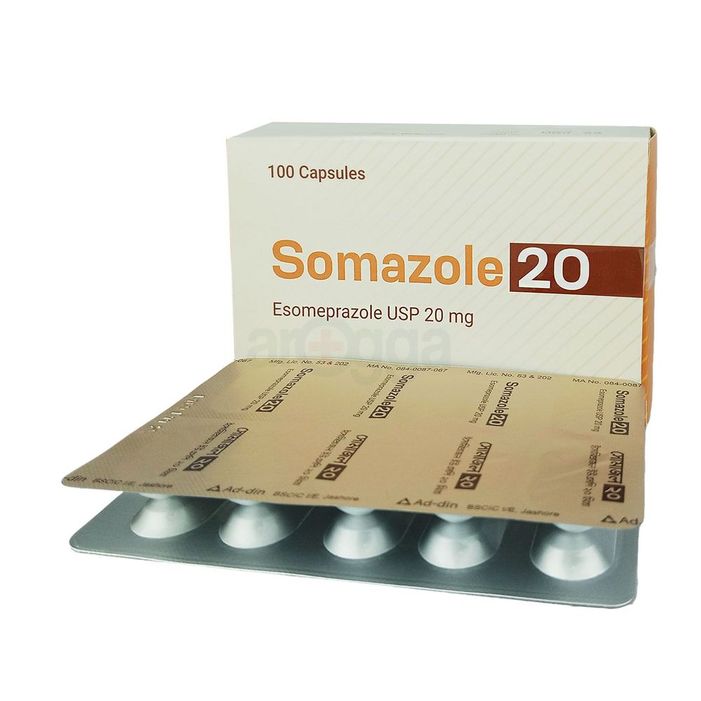 Somazole 20mg capsule