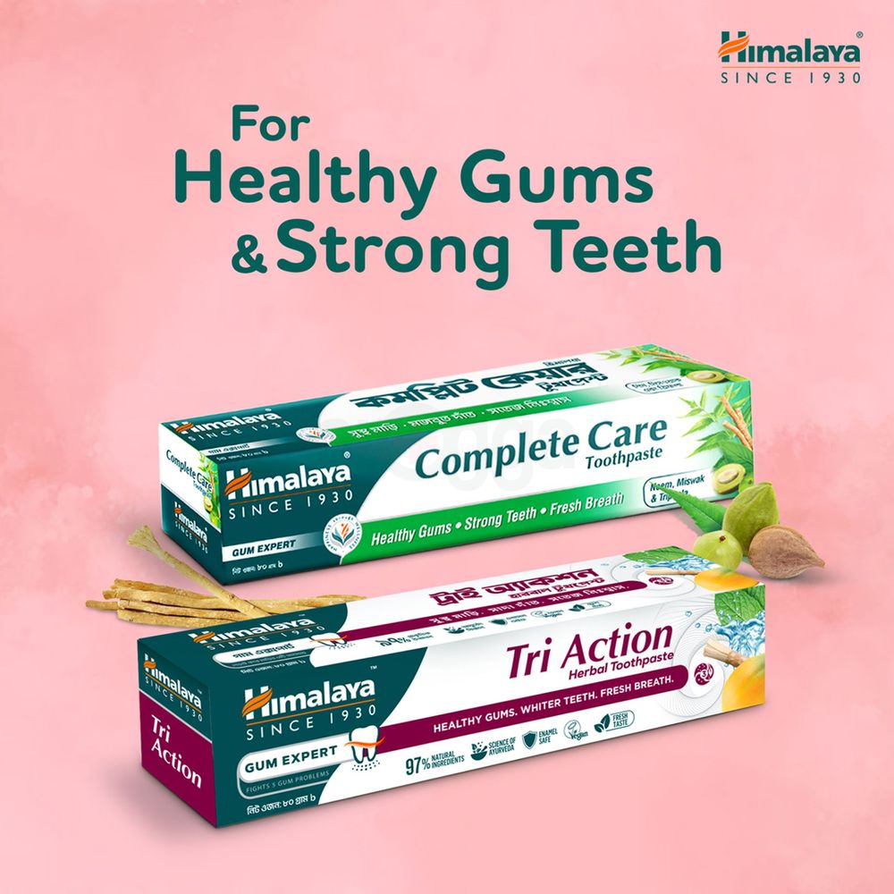 Himalaya Tri Action Herbal Toothpaste 80g  