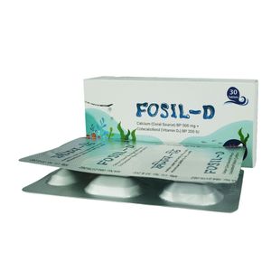 Fosil-D 500mg+200IU tablet