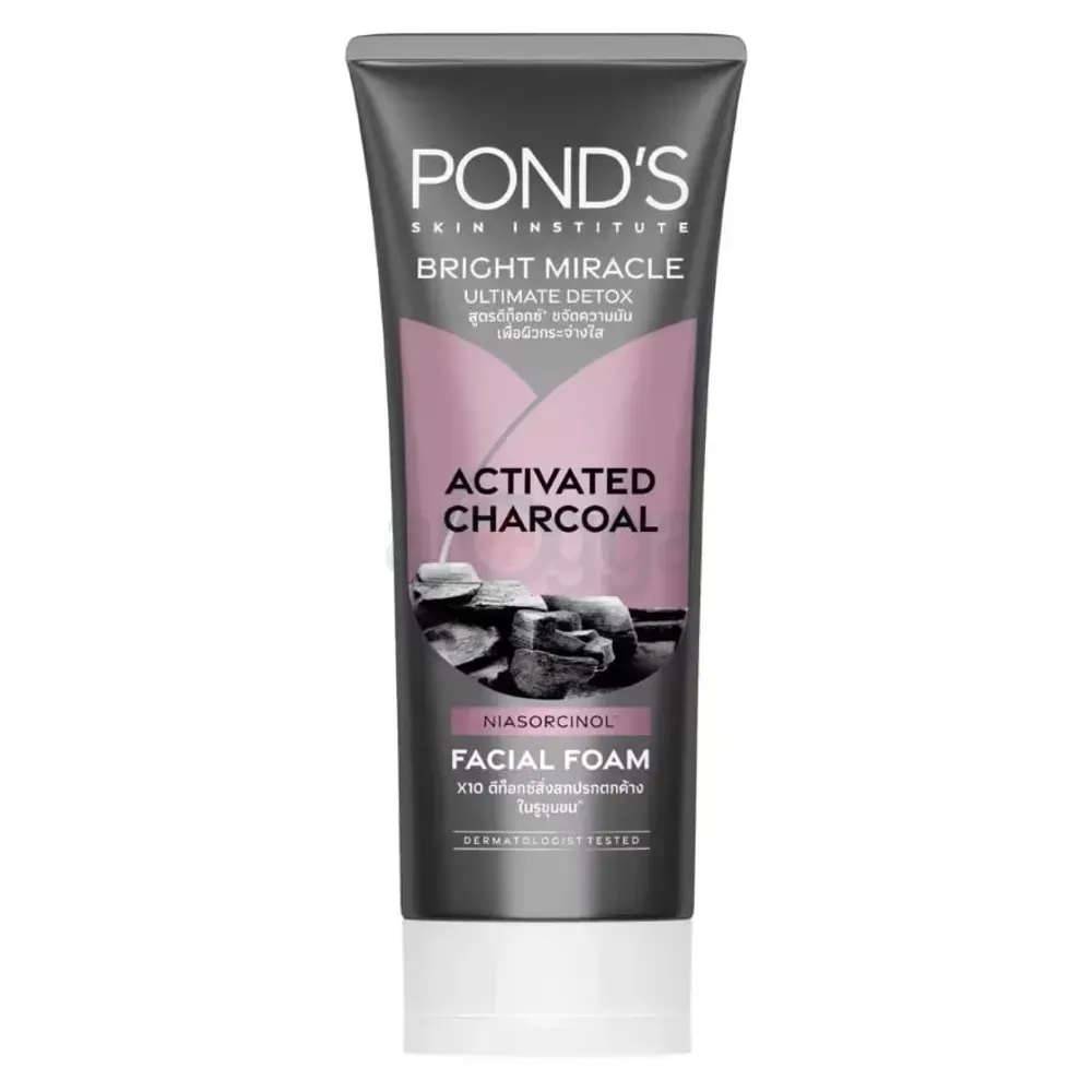 Pond's Bright Miracle Ultimate Oil Control Activated Charcoal Facial Foam  