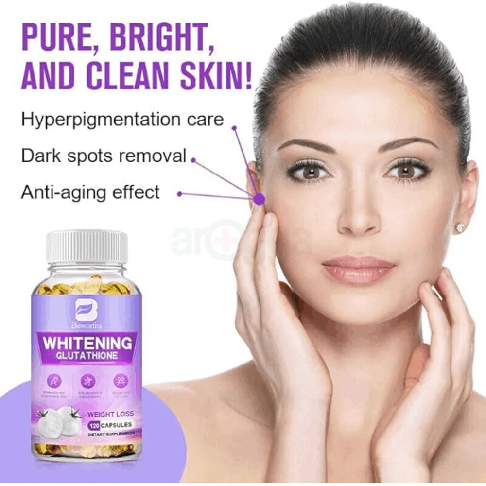 Beworths Whitening Glutathione 120 Capsules  