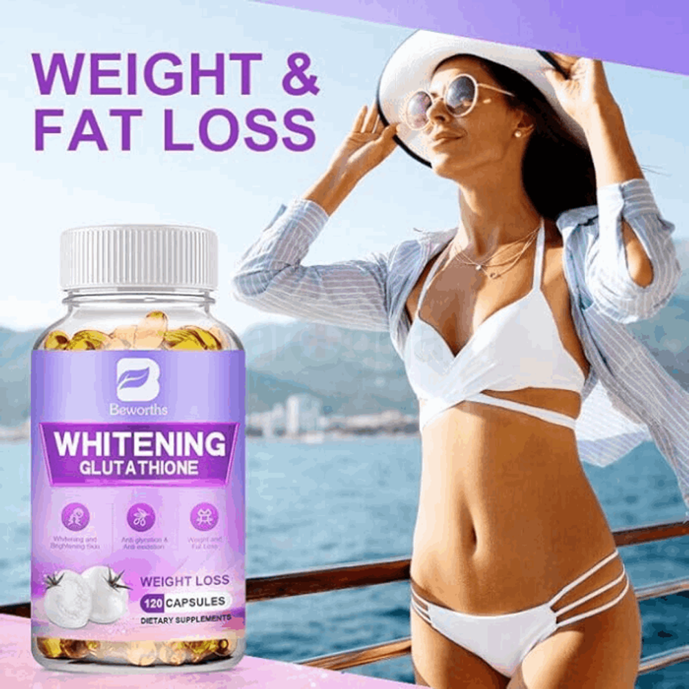 Beworths Whitening Glutathione 120 Capsules  