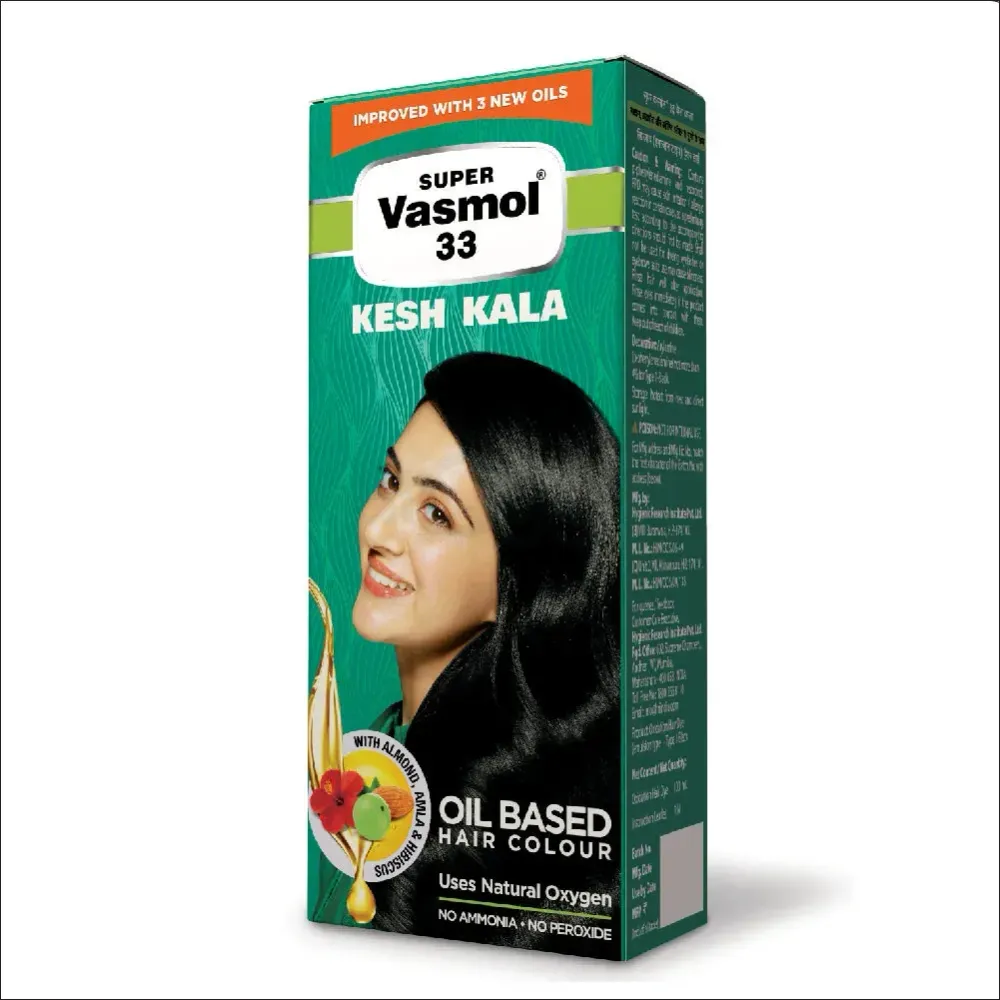 Kesh Kala Super Vesmol 33 Oil Based Hair Colour 100ml  