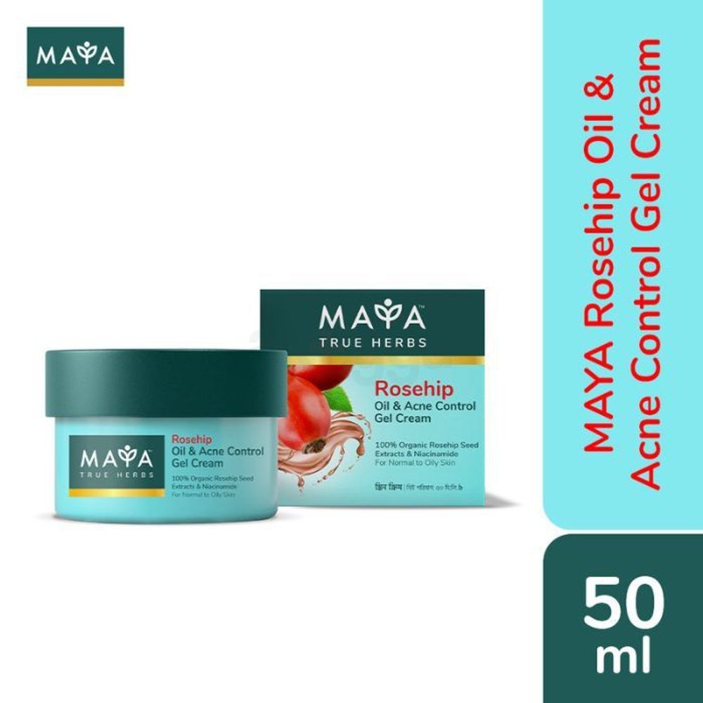 MAYA Rosehip Oil & Acne Control Gel Cream 50 ml  