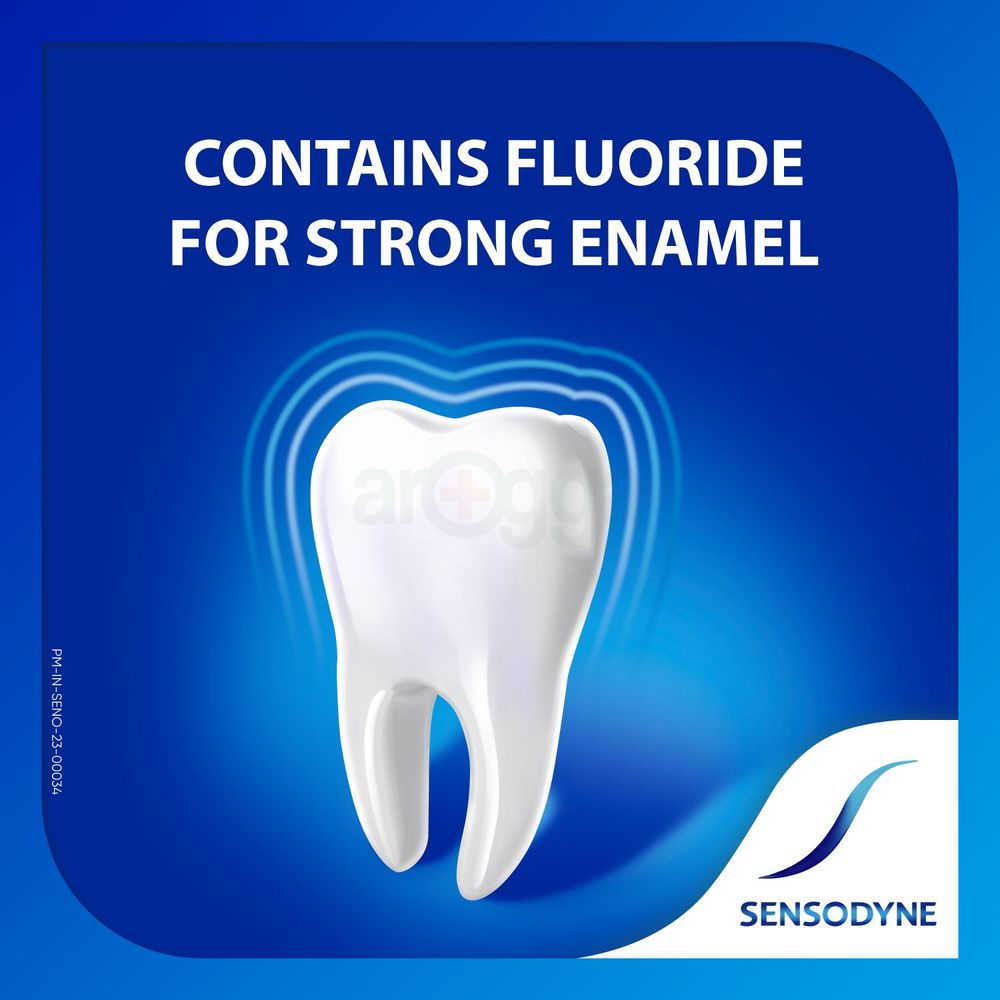 Sensodyne Mouthwash Complete Protection+, All in One Mouth Wash for Sensitivity Protection, Strong teeth and lasting freshness, Pack of 100ml  