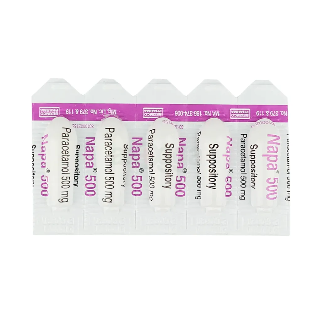 Napa 500 Suppository 500mg suppository