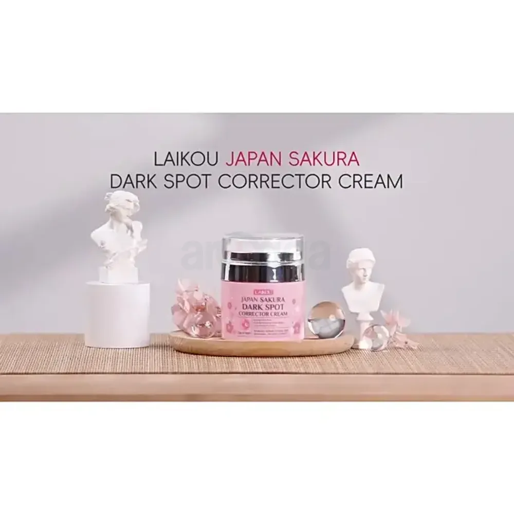 Laikou Japan Sakura Dark Spot Corrector Cream with Niacinamide and Vitamin C  