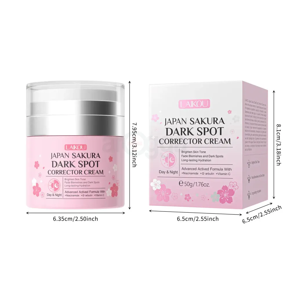 Laikou Japan Sakura Dark Spot Corrector Cream with Niacinamide and Vitamin C  