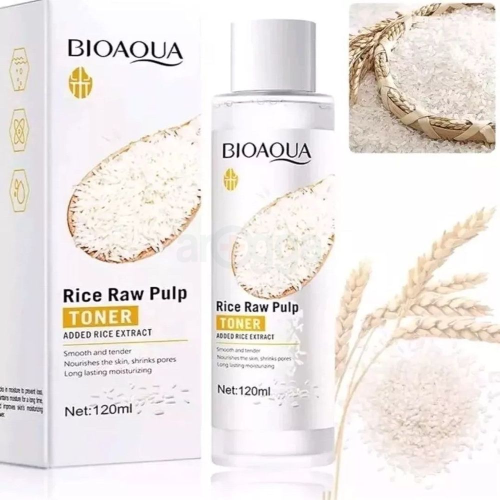 Bioaqua Rice Raw Pulp Toner with Added Rice Extract  