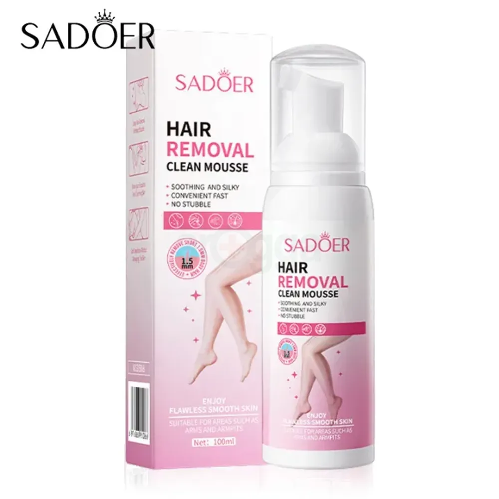 Sadoer Hair Removal Clean Mousse - 100ml  