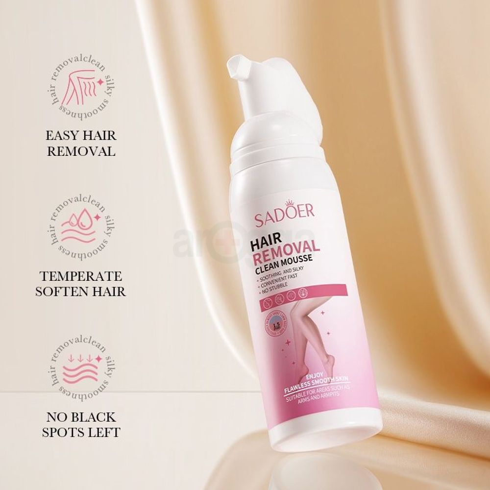 Sadoer Hair Removal Clean Mousse - 100ml  
