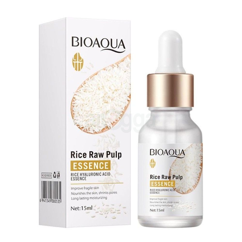 Bioaqua Rice Raw Pulp Essence with Hyaluronic Acid - 15ml  