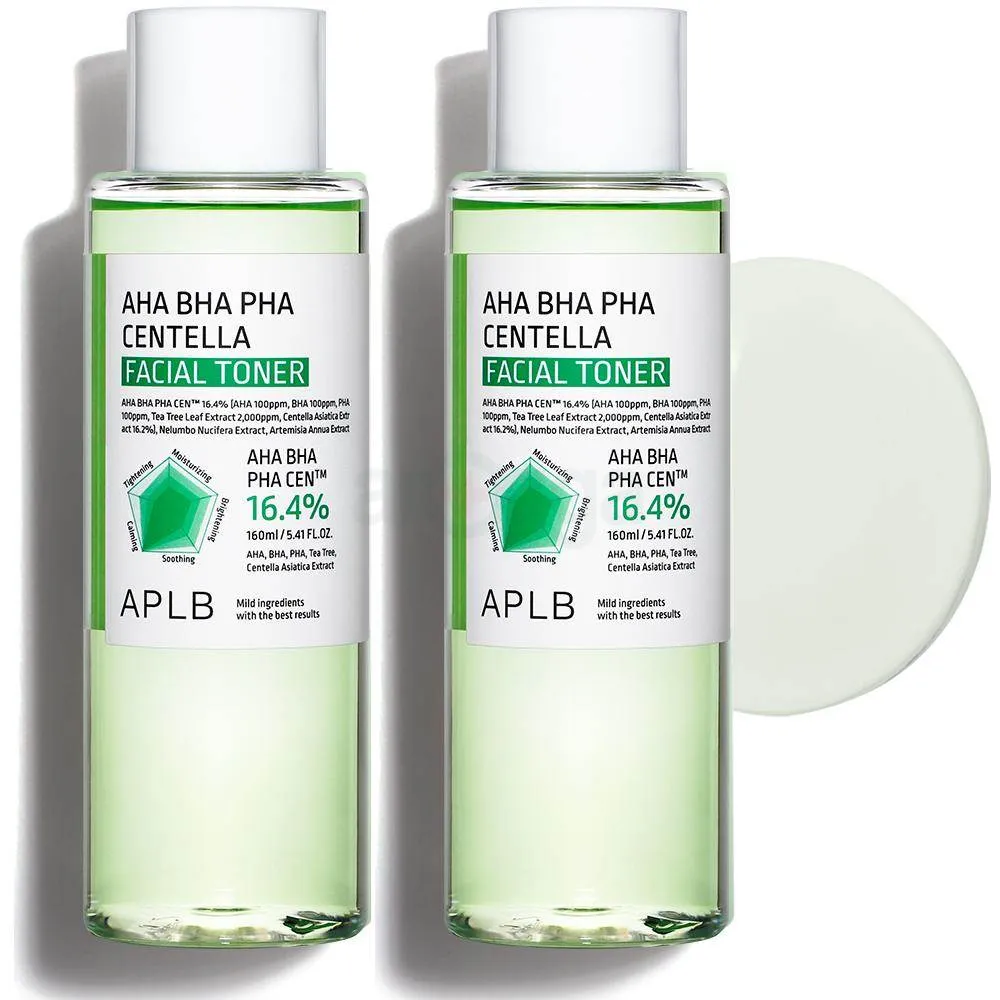 APLB AHA BHA PHA 16.4% Centella Facial Toner  