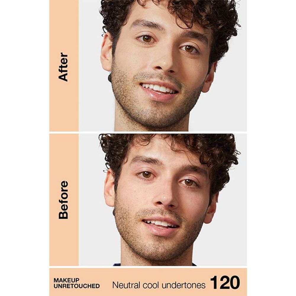 Maybelline New York Fit Me Matte & Poreless Foundation SPF 22- Shade 120  