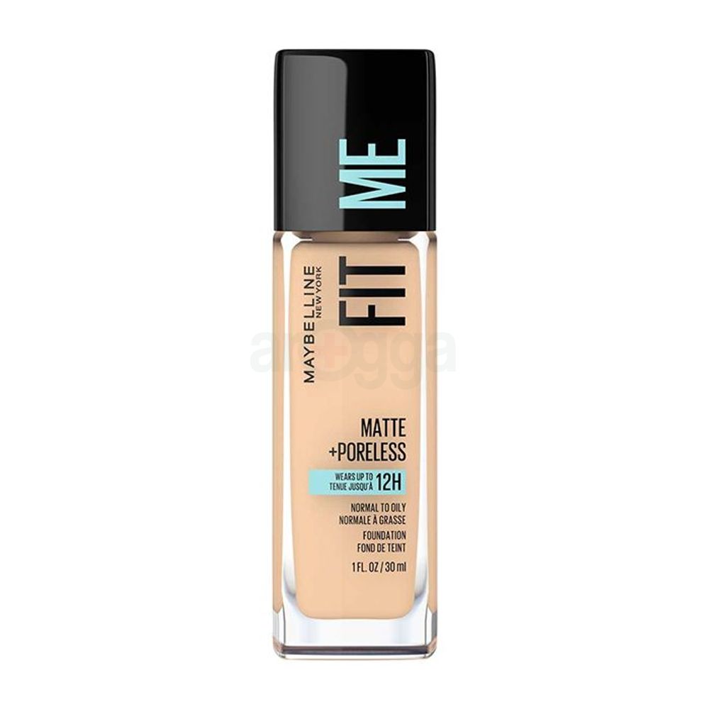 Maybelline New York Fit Me Matte & Poreless Foundation SPF 22- Shade 120  