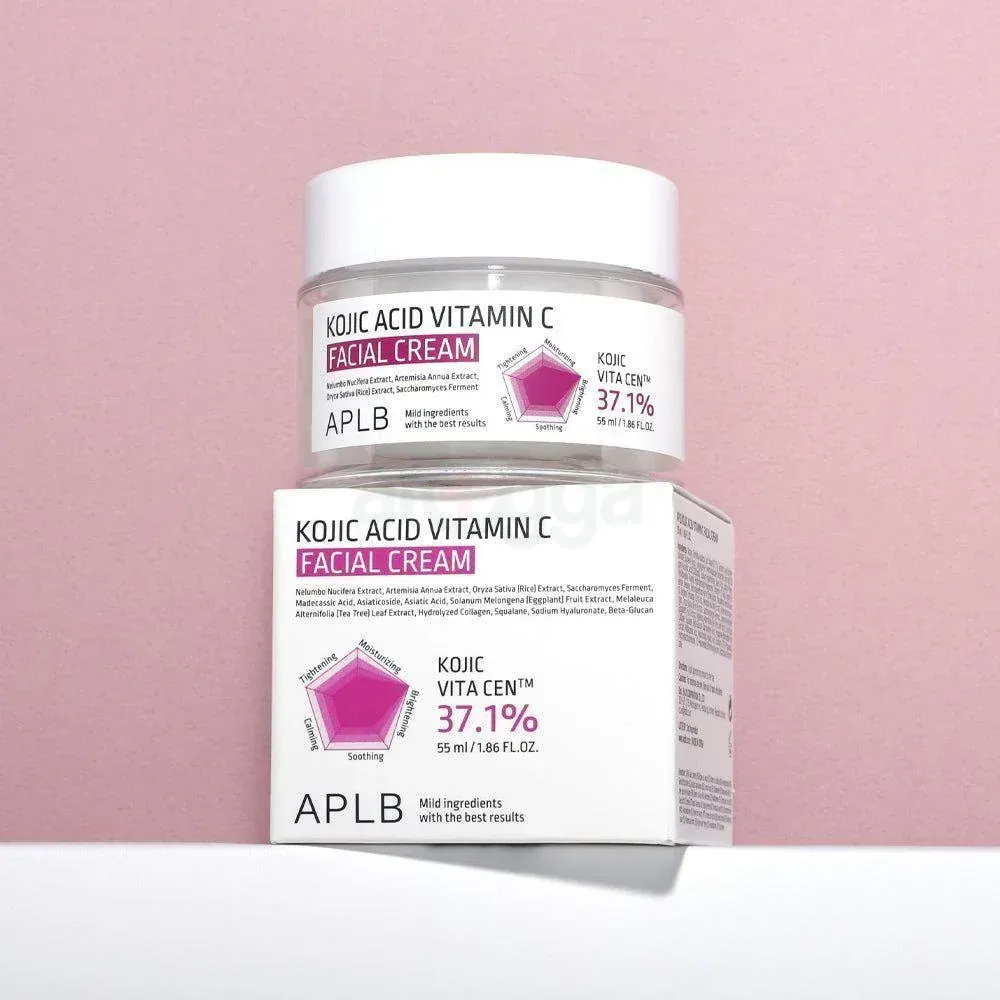 APLB 37.1% Kojic Acid Vitamin C Facial Cream  