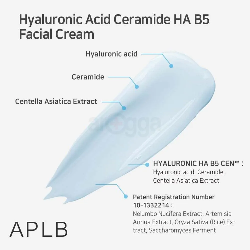 APLB 30.9% Hyaluronic Acid Ceramide HA B5 Facial Cream  