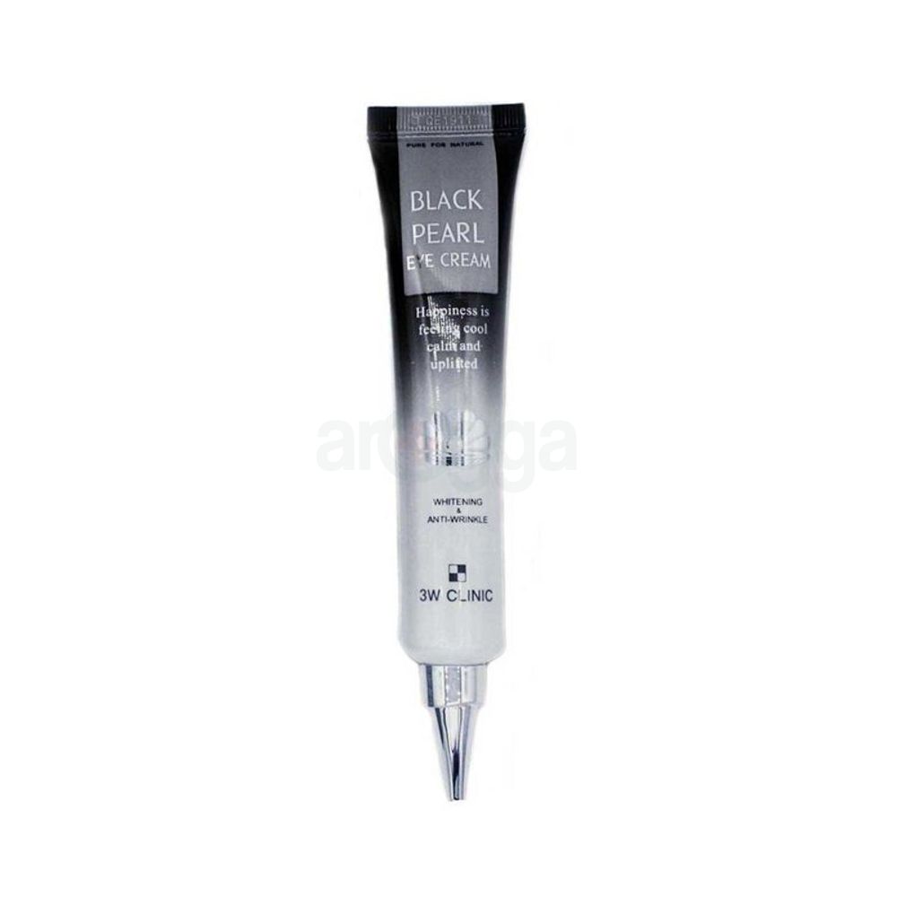 3W Clinic Black Pearl Whitening & Anti Wrinkle Eye Cream 40ml  
