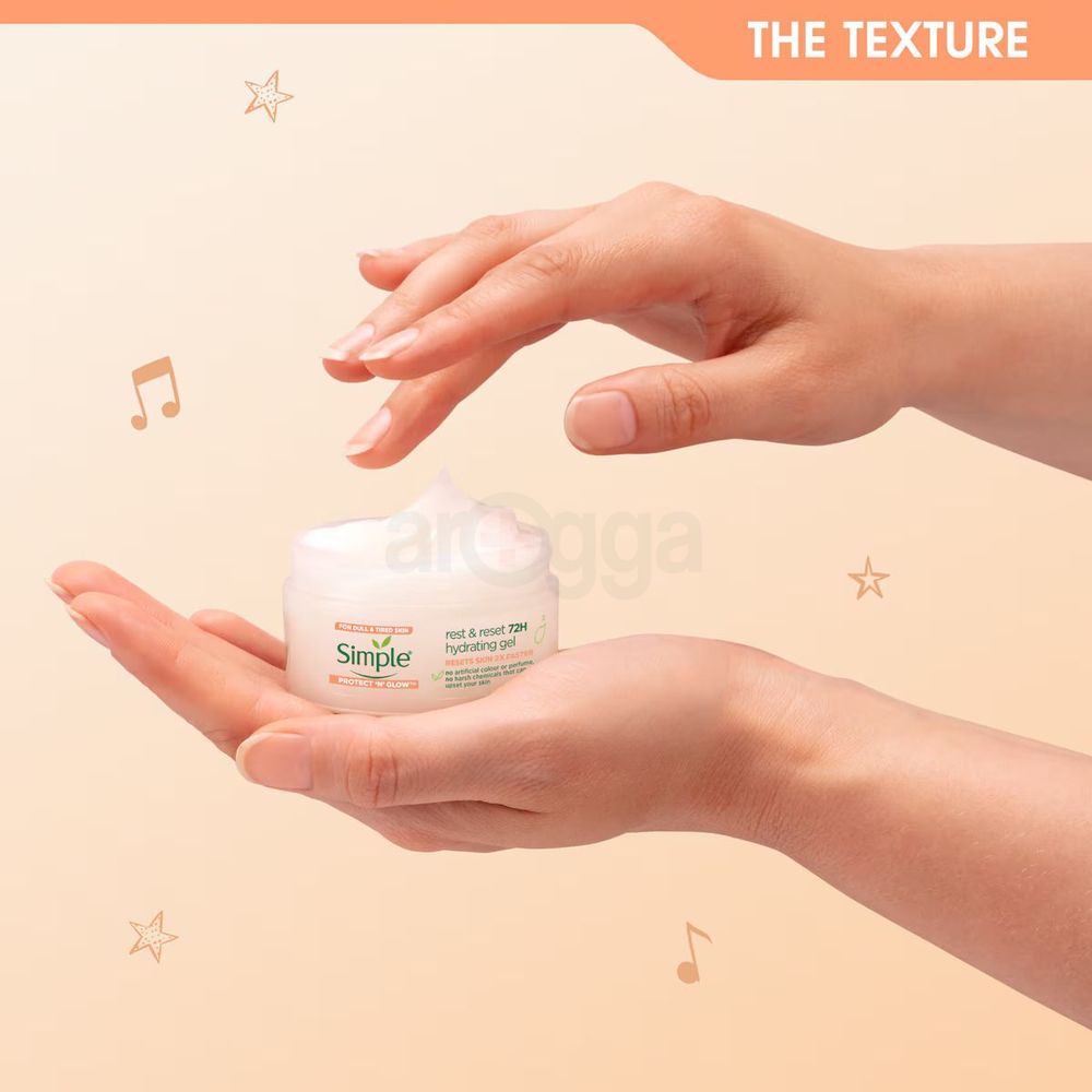 Simple protect 'N Glow Brightening Gel Cream  