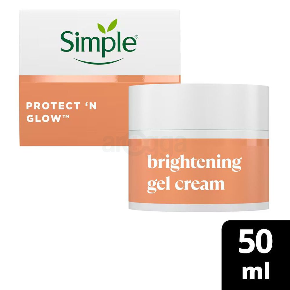 Simple protect 'N Glow Brightening Gel Cream  