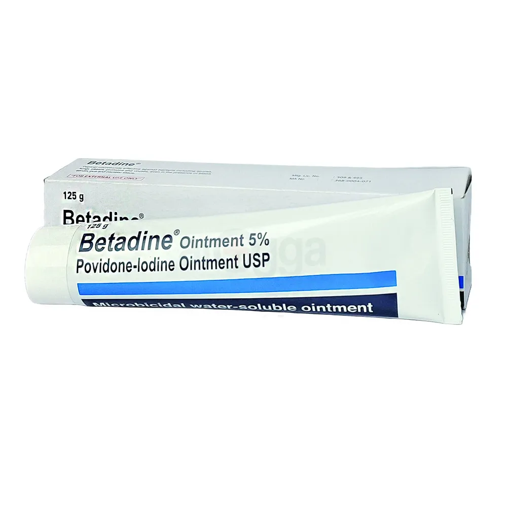 Betadine Ointment 125gm 5% ointment
