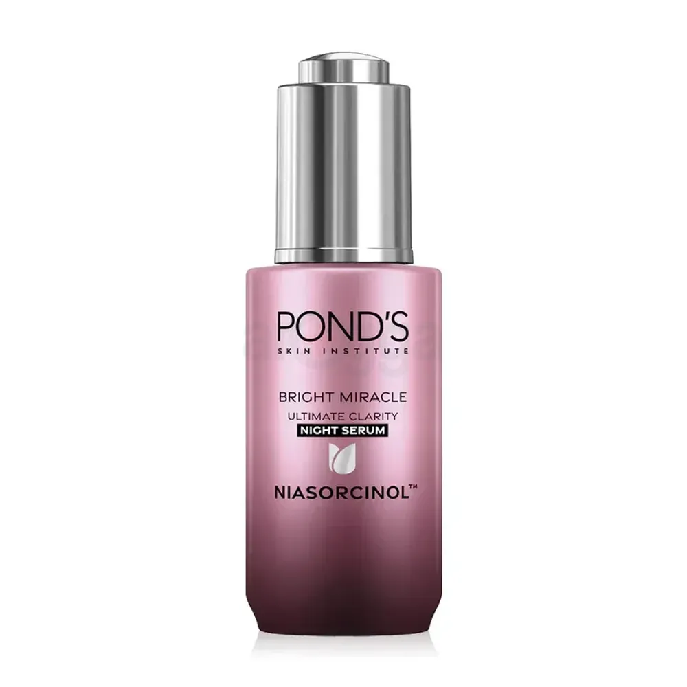Pond'S Bright Miracle Ultimate Clarity Night Serum Niasorcinol  