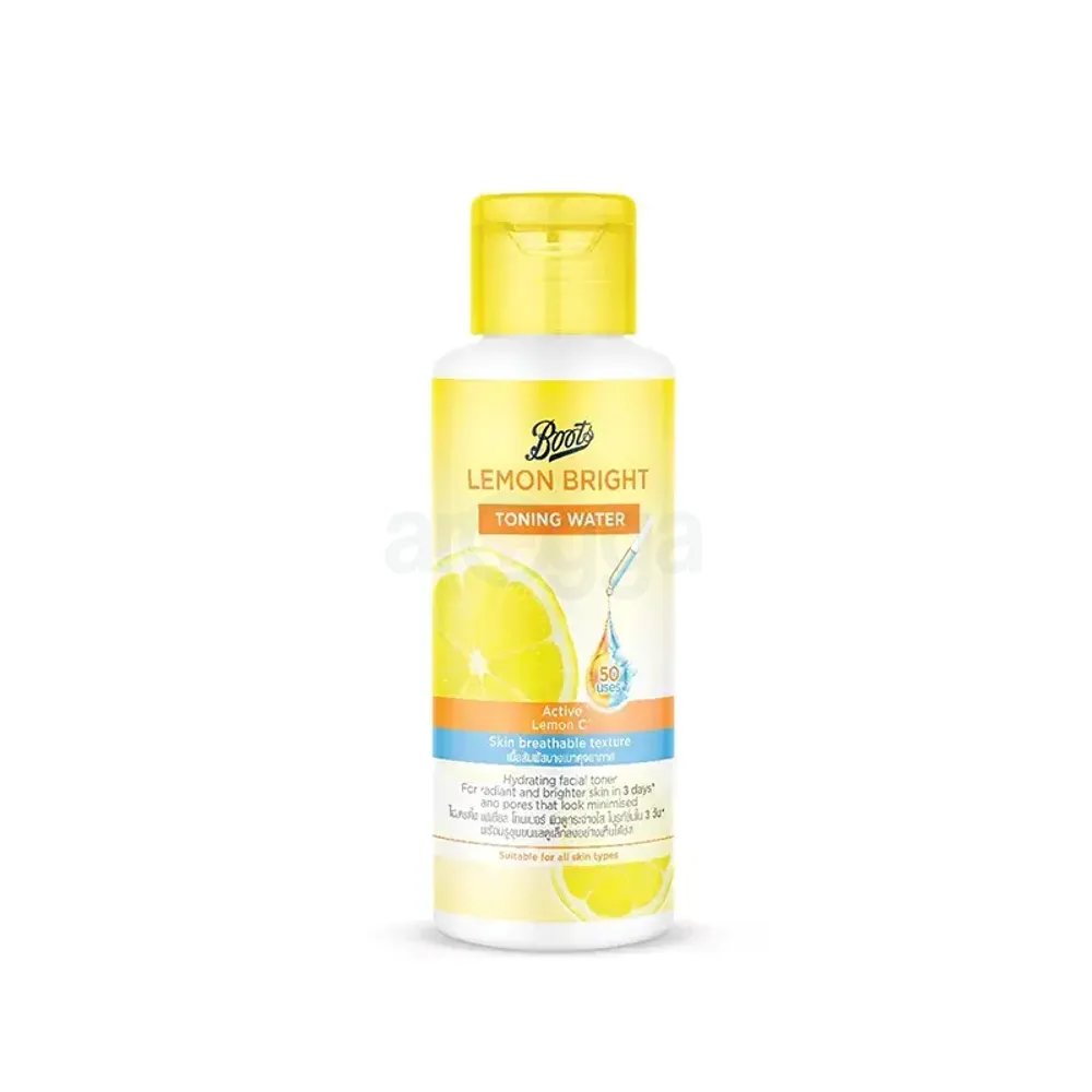 Boots Lemon Bright Toning Water  