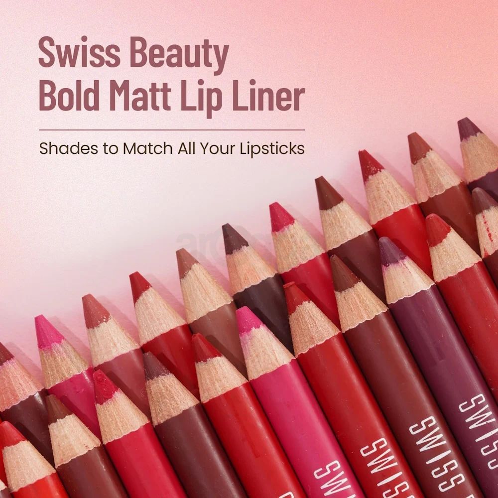 Swiss Beauty Bold Matt Lipliner - Maroon 02  
