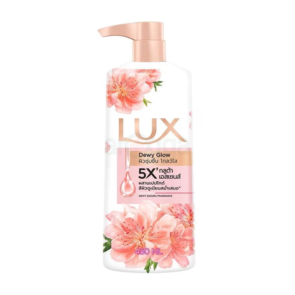 LUX Body Wash Dewy Glow Sakura Fragrance 450ml  